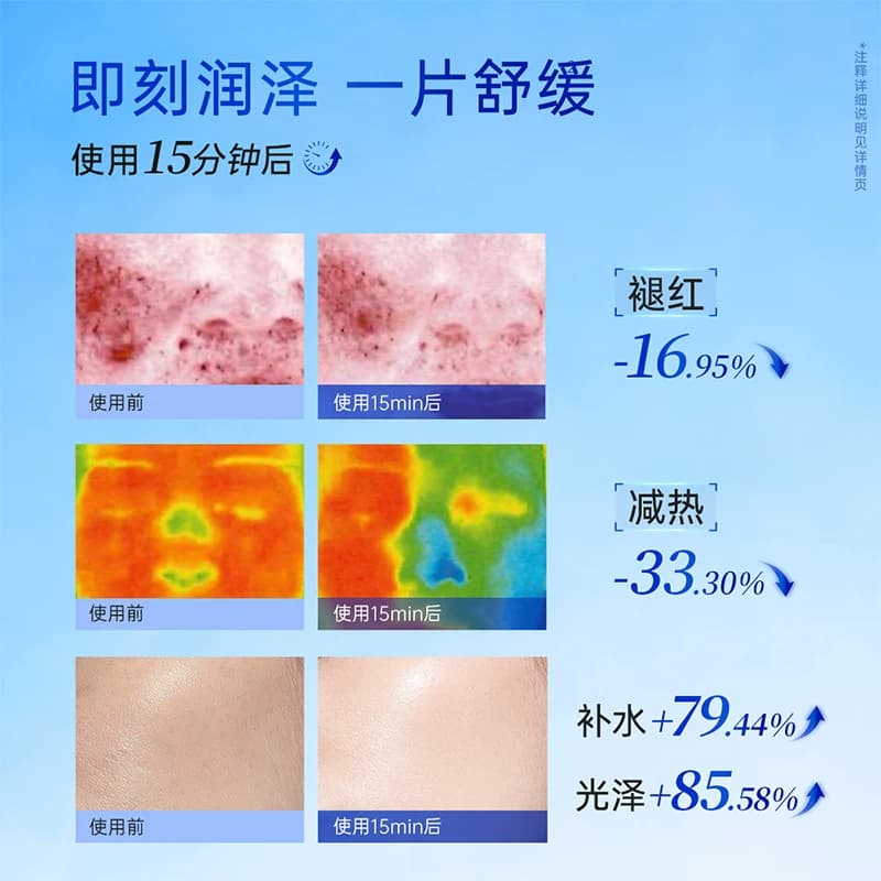 WIS隐形水润面膜 舒缓修护屏障补水保湿 男女熬夜 护肤 官方正品 - 缩略图3