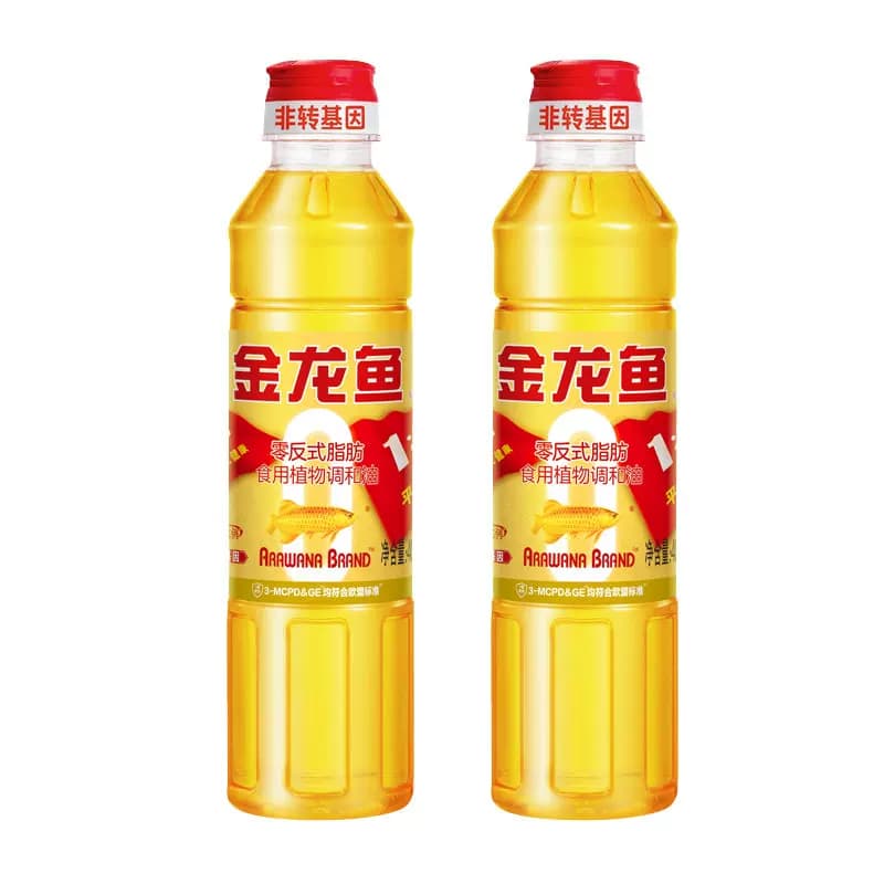 【秒杀】金龙鱼调和油黄金比例食用植物调和油400ml*2食用油 - 缩略图2