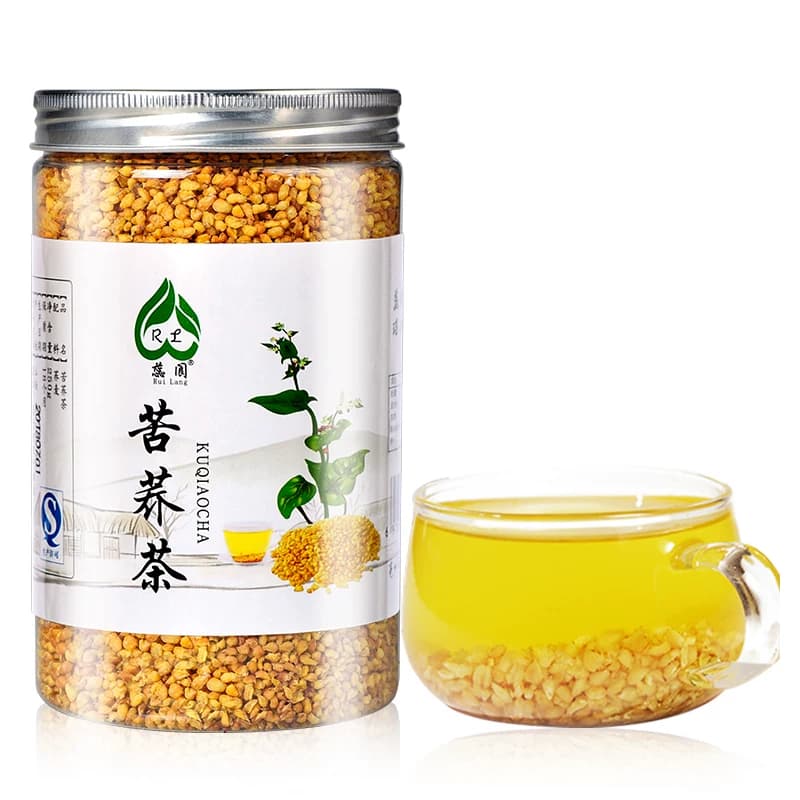 黄苦荞茶麦香型正品罐装500g降黄金荞麦茶血大麦特级糖官方旗舰店 - 缩略图5