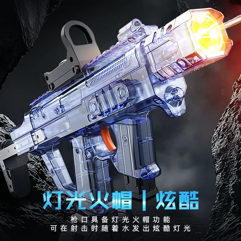 2026新款儿童mk3电动连发黑科技火舞呲喷水枪儿童水抢玩具男孩 - 缩略图3