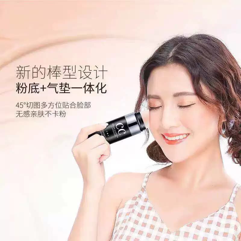 韩婵2支|网红cc棒水光提亮肤色保湿遮瑕持久光感气垫bb霜款化妆女 - 缩略图5