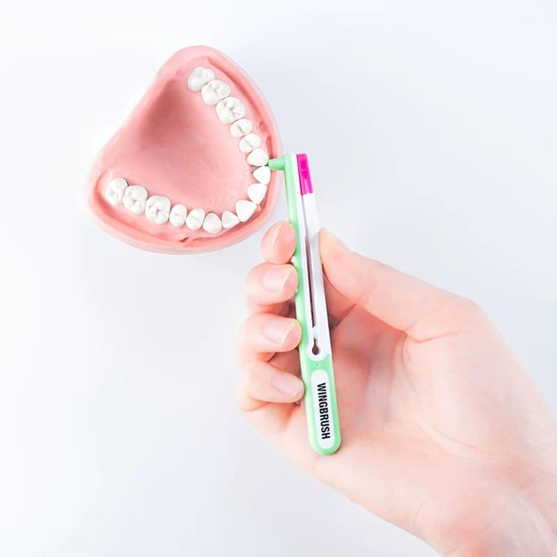 德国Wingbrush牙缝刷 超细牙间刷牙齿清洁工具剔牙牙周护理 - 缩略图2