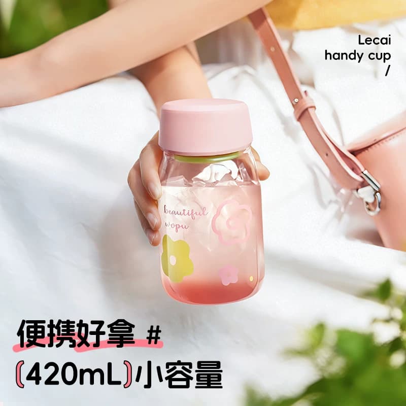 水杯夏日tritan女高颜值2026新款小巧便携直饮口学生食品级塑料杯 - 缩略图2