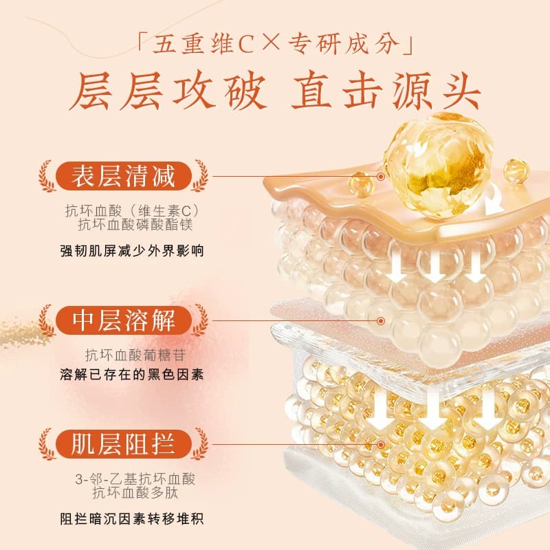 维生素C面膜提亮肤色补水保湿控油抗氧化贴片式学生 - 缩略图3