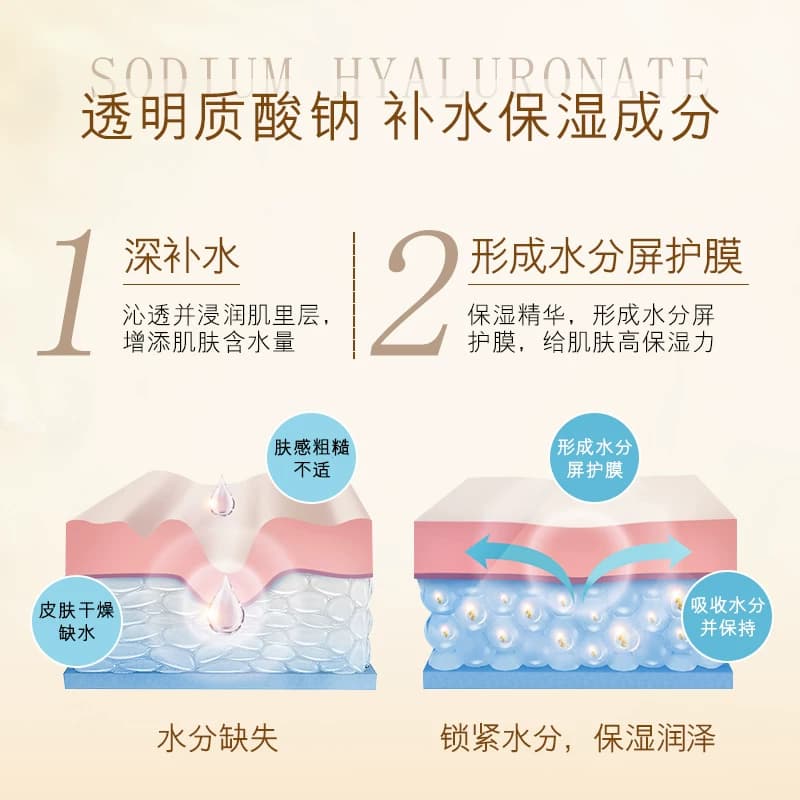 OKADY 二裂酵母奢养补水保湿润泽面膜 - 缩略图4