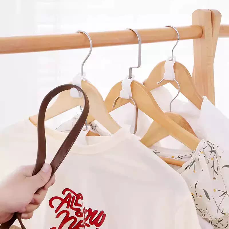 宿舍挂衣服神器塑料挂钩加厚可叠加连接扣挂钩子居家衣架连接挂钩 - 缩略图3