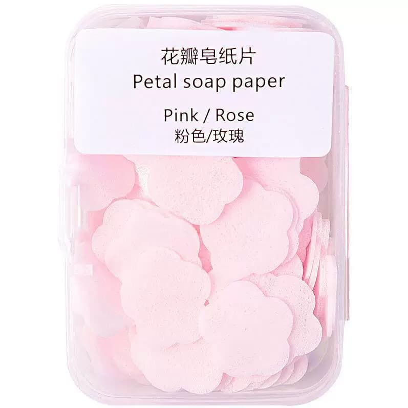 一次性香皂片肥皂纸便携式泡沫洗手片儿童户外旅行随身携带装 - 缩略图4