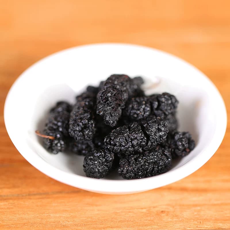 新疆桑葚干500g官方旗舰店桑甚桑椹茶野桑葚新鲜泡茶黑桑葚特大 - 缩略图5