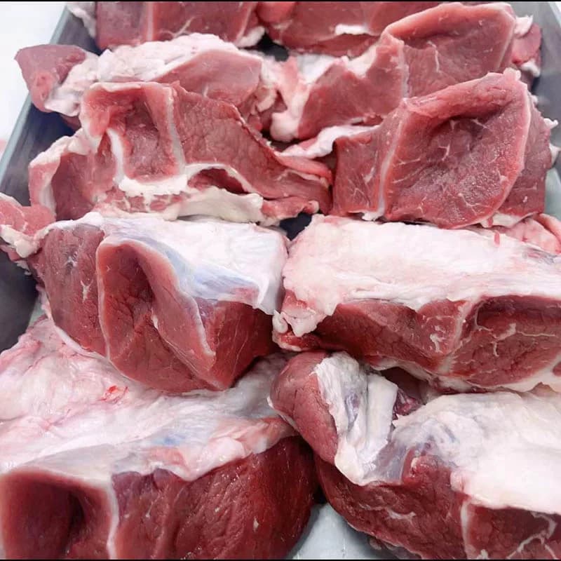 8斤多筋多肉大个牛窝骨新鲜牛膝盖骨网红吃播黄牛肉  牛大骨4000g - 缩略图2