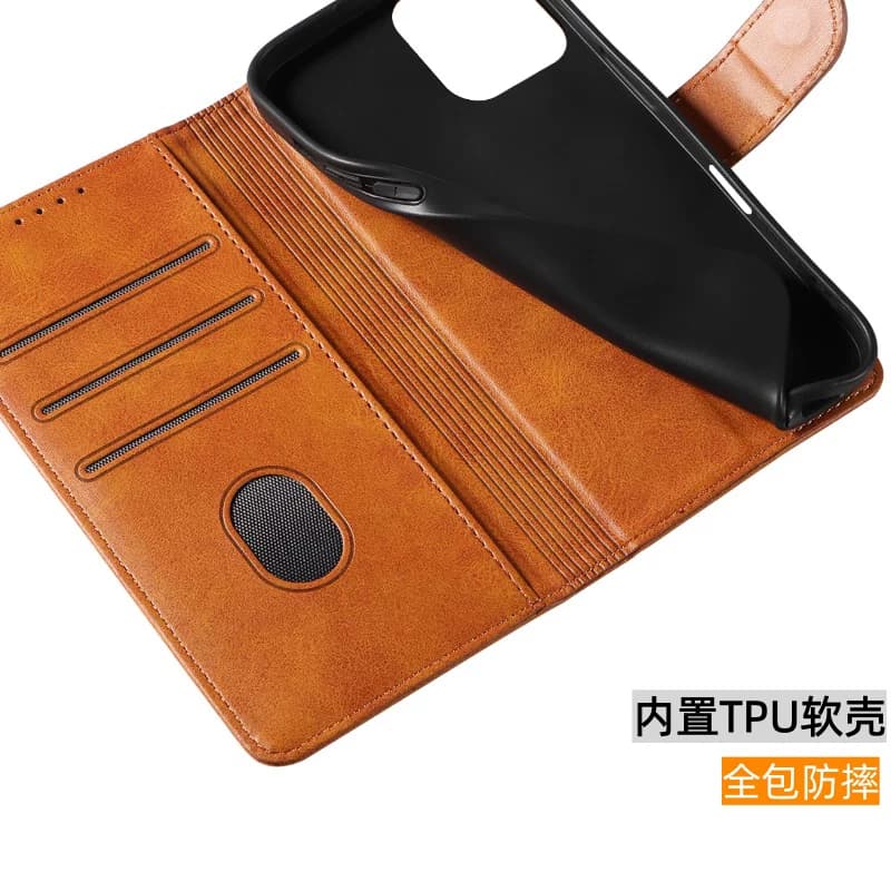 适用oppoA6pro手机壳oppo A6GT翻盖a5x皮套A3i全包软壳A2m保护套A1/A58牛纹5G外壳A97/A72硅胶a36双面a11防摔 - 缩略图4