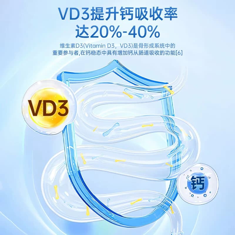 北京同仁堂宝芝乐铺钙维生素D软胶囊4-17岁及人群孕妇骨质疏松 - 缩略图3