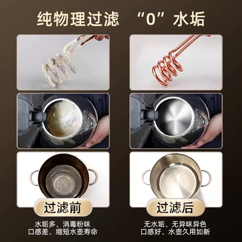 志高净水器政府补贴家用直饮厨房自来水加热一体管线机净水机套装 - 缩略图3
