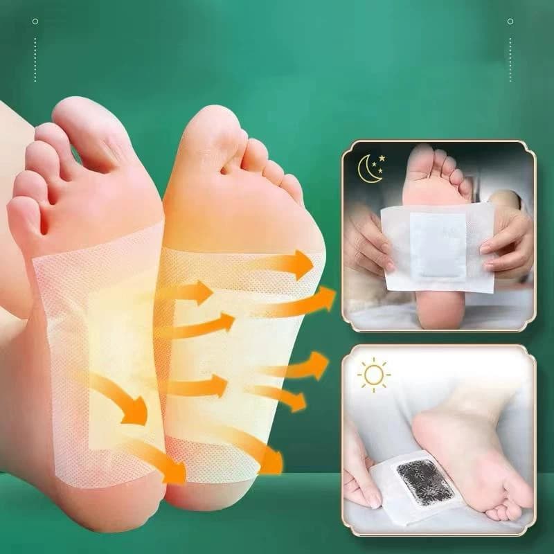 泰国diycaki泰家皇室足贴生姜艾草养生贴脚贴排shi睡眠贴正品保障 - 缩略图4