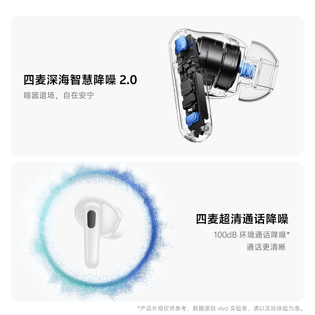 vivo TWS5Pro主动智能降噪蓝牙耳机无线新款官方旗舰店 - 缩略图4
