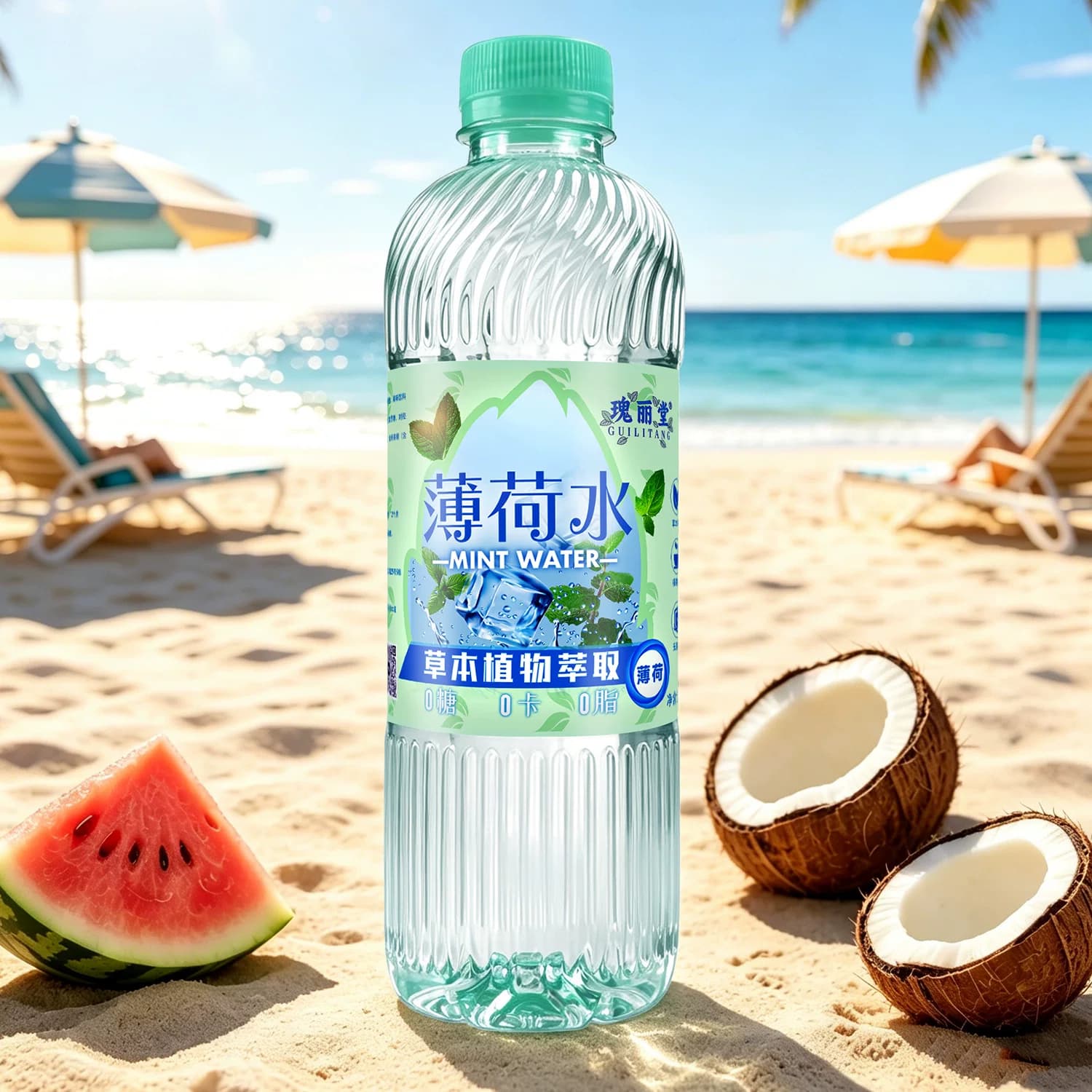 瑰丽堂薄荷水500ml*8瓶清凉食用级饮料品冷藏酷天然冰粉专用云南 - 缩略图2