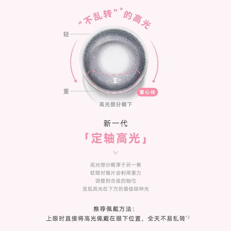 美瞳日抛10片装柠檬岛LEMONADE定轴高光近视眼镜女正品蓝调时刻 - 缩略图4
