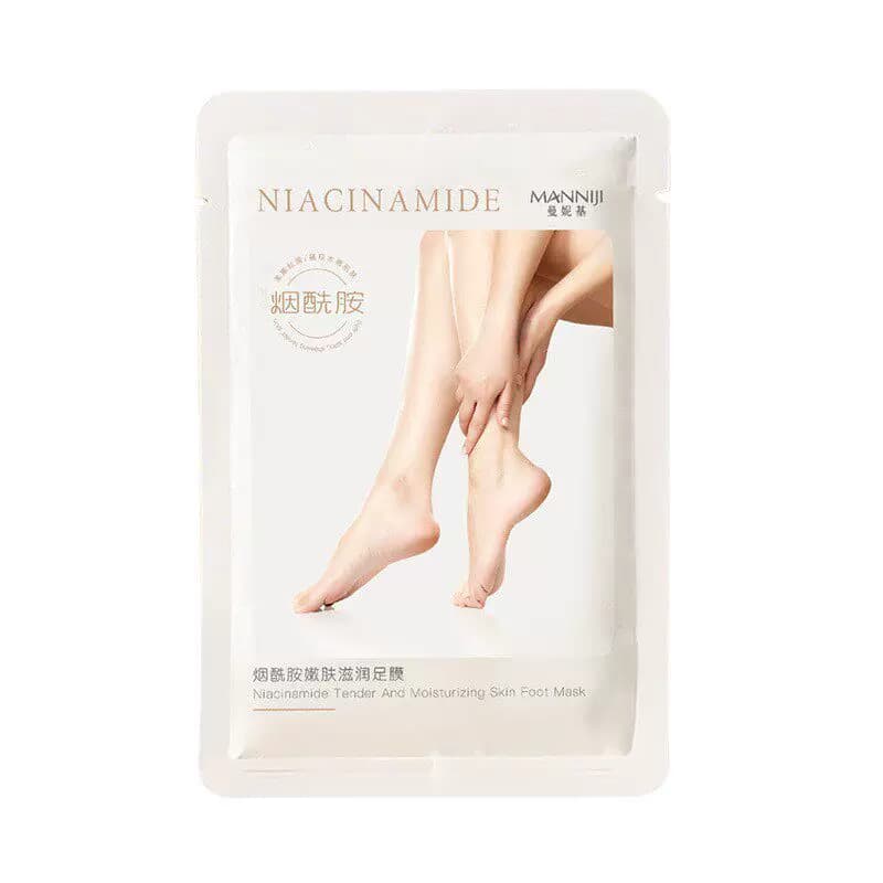 烟酰胺柔嫩滋润足膜40ml/对x5袋=10片 - 缩略图5