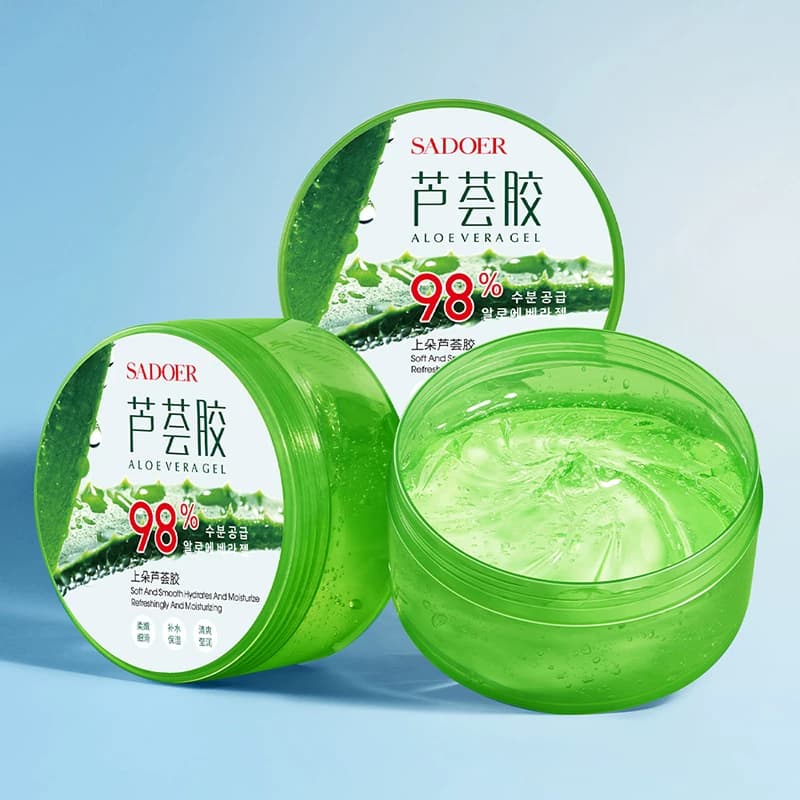 【拍一发三】芦荟胶补水滋润芦荟嫩肤保湿凝胶清爽不黏腻男女D - 缩略图3