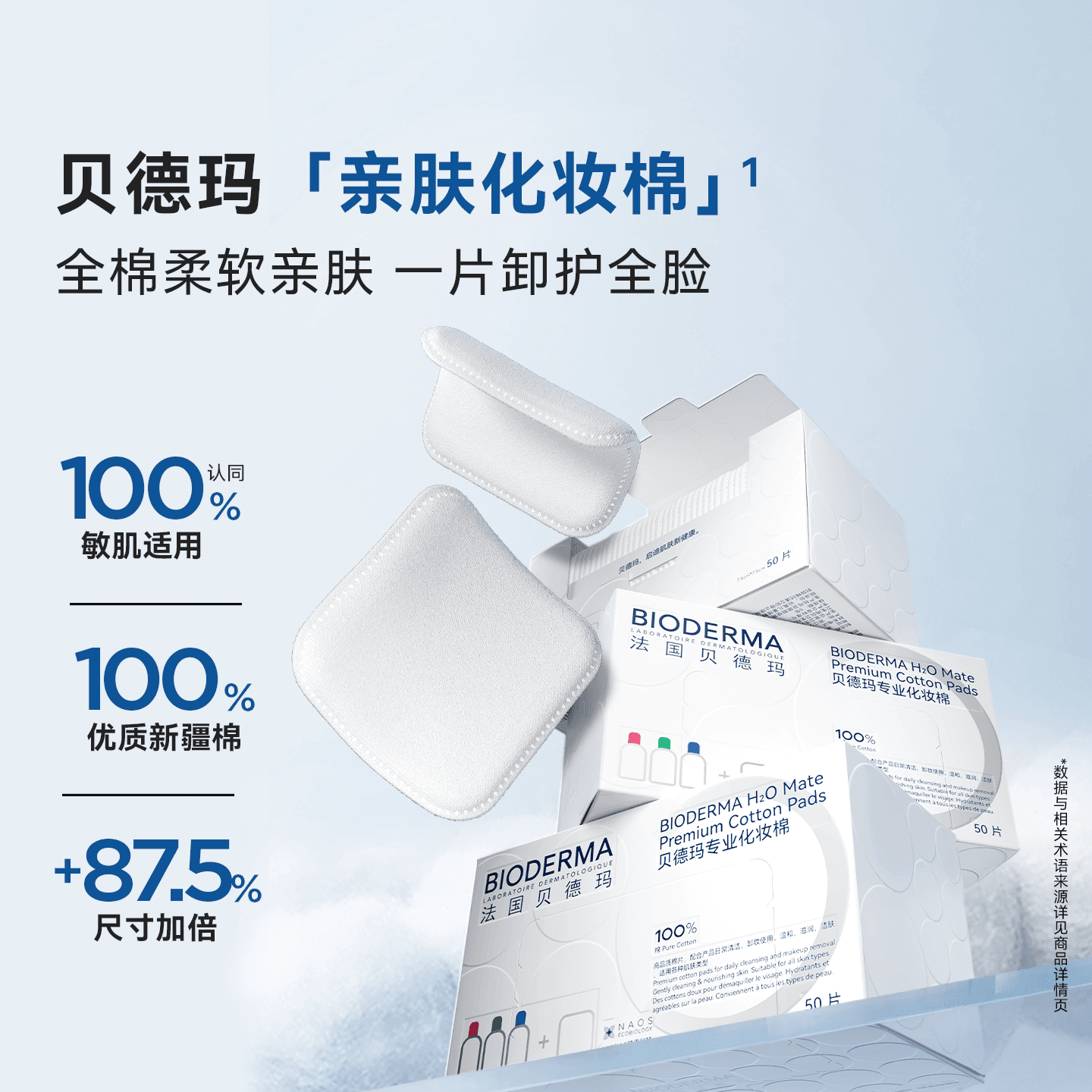 贝德玛粉水敏感肌洗卸便携小瓶装春敏季温和不伤肤净澈毛孔污垢 - 缩略图4