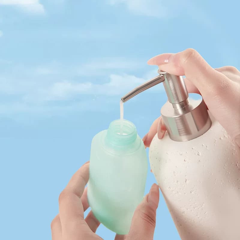 旅行硅胶分装瓶便携出门洗发水化妆品沐浴露小瓶子水乳护手霜空瓶 - 缩略图3