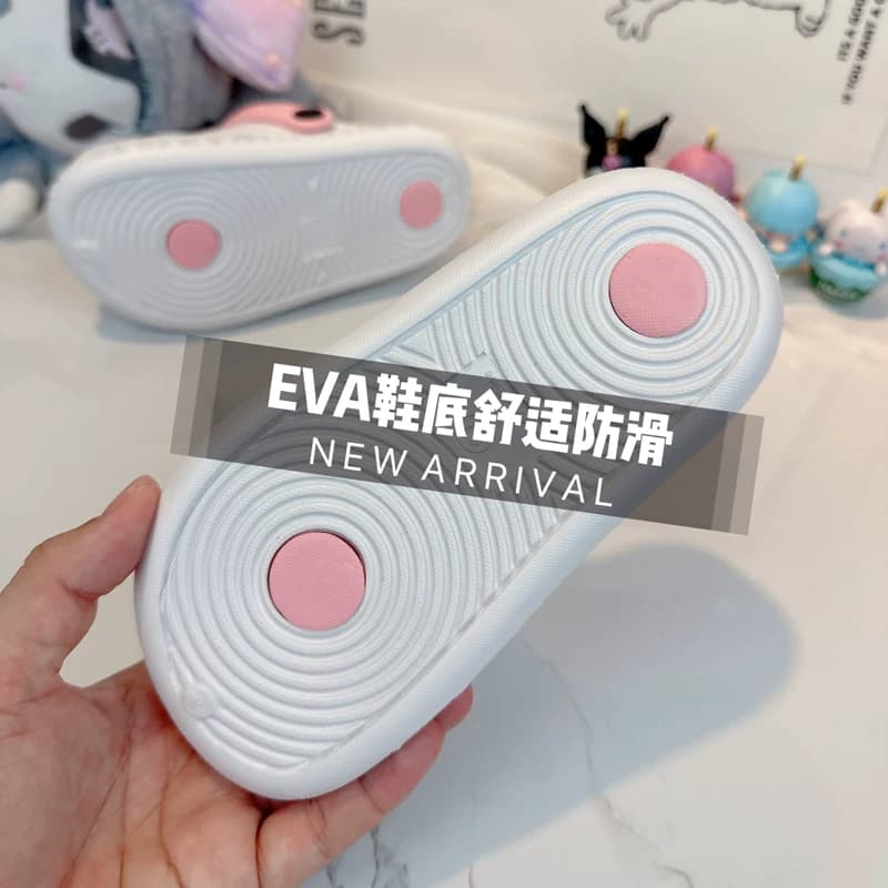 儿童夏季外穿洞洞鞋女款2026新款夏天女童酷洛米拖鞋eva材质轻便 - 缩略图4