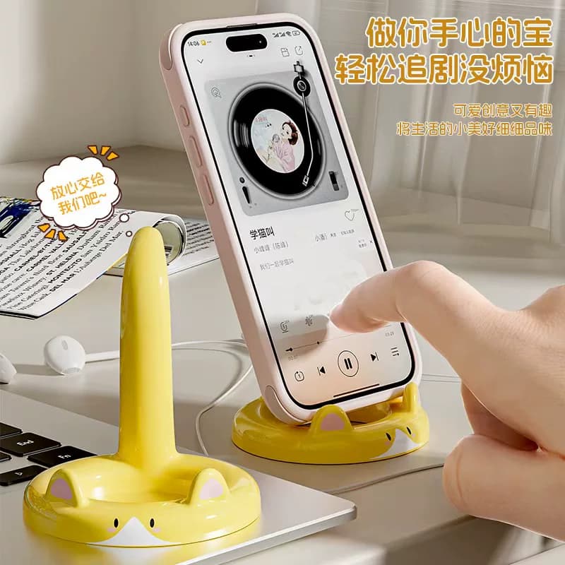 【1个】可爱小猫咪手机支架 - 缩略图2