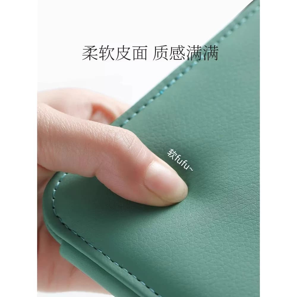 折叠镜子化妆镜桌面便携梳妆镜学生办公室高清专用超大号精致随身 - 缩略图3