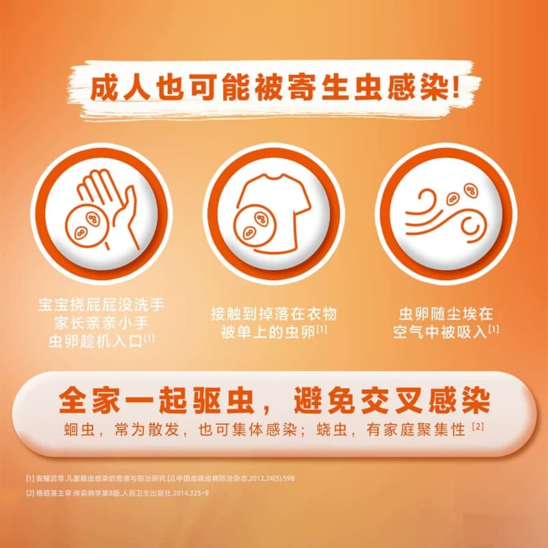 【原研】中美史克阿苯达唑片体内儿童成人打虫药肠虫清蛔虫蛲虫 - 缩略图3