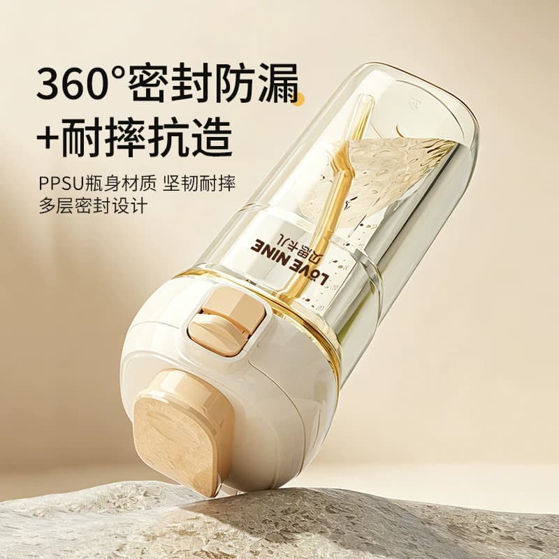 随手杯ppsu随行水杯免拧盖吸管杯便携翻盖奶瓶孕妇儿童幼儿园家用 - 缩略图5