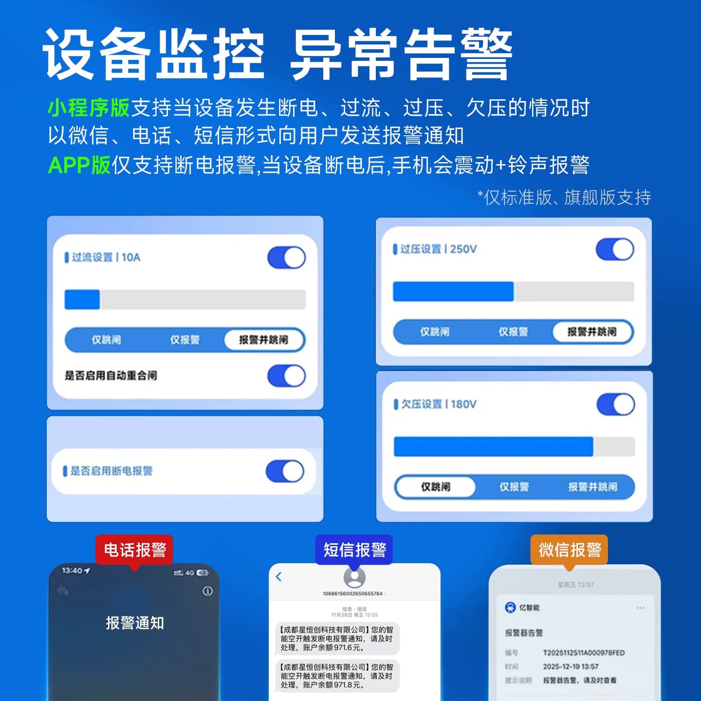 4G手机远程控制开关无线智能遥控水泵路灯定时断路器电源控制220V - 缩略图5