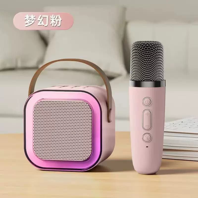 蓝牙音响麦克风一体机KTV音效声卡修音语音点歌家庭K歌套装N - 缩略图2