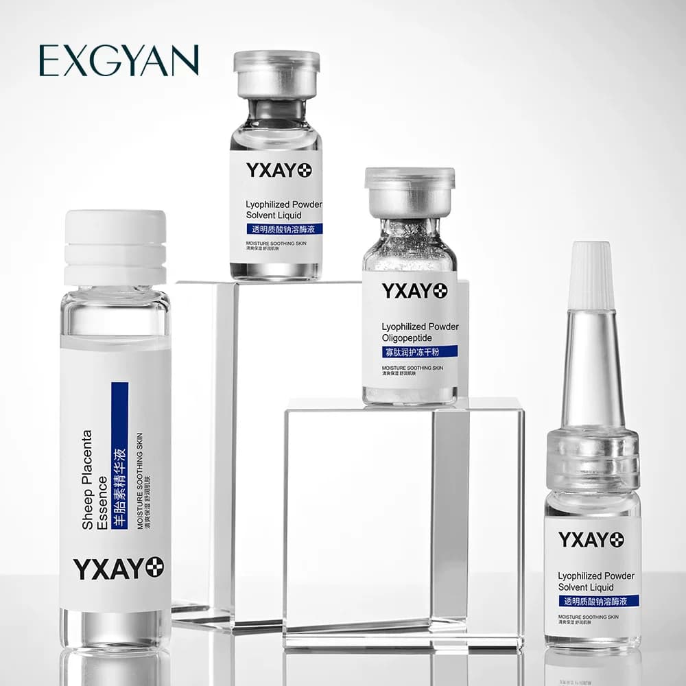 EXGYAN  忆香缘 韩国进口原料羊胎素润护冻干粉化妆品套装正品A - 缩略图3