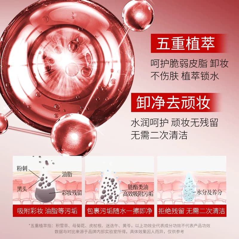 【拍一发二】爱维雅舒润净颜脸部清洁全脸可卸温和卸妆水E - 缩略图4