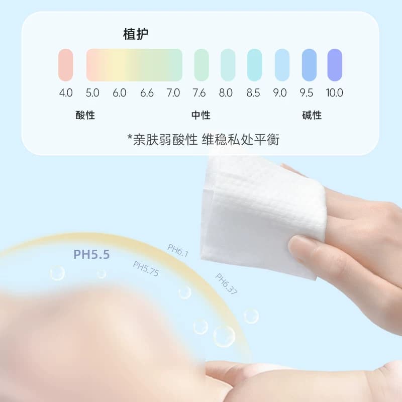 植护婴儿湿巾纸婴儿手口专用纯水婴幼儿湿巾纸家用实惠装大包加厚 - 缩略图5