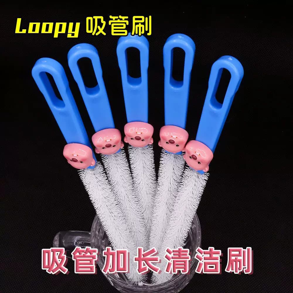 sk可爱清洗奶嘴神器水杯杯盖洗刷细长清洁套装清洁刷吸管刷kk - 缩略图4