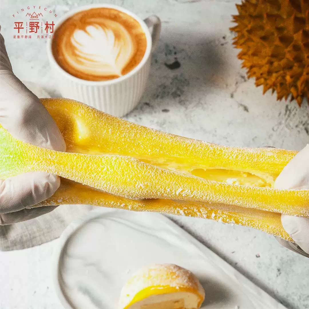 平野村冰皮雪媚娘网红爆浆榴莲抹茶生巧小蛋糕甜品动物奶油大福 - 缩略图4