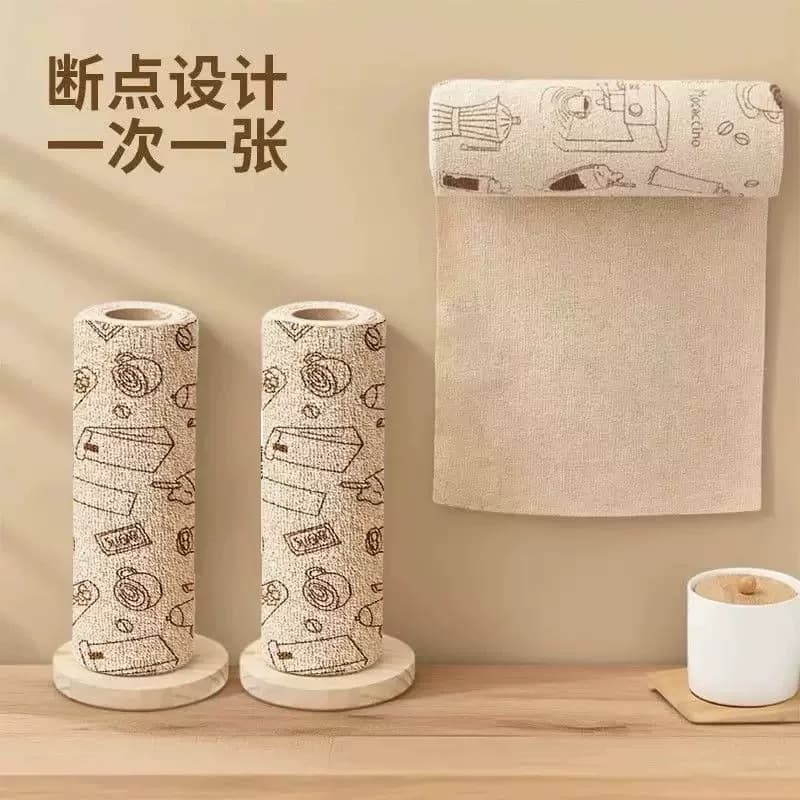 手撕抹布洗碗布厨房专用刷碗巾不沾油周抛吸水不掉毛家用保洁清洁 - 缩略图3
