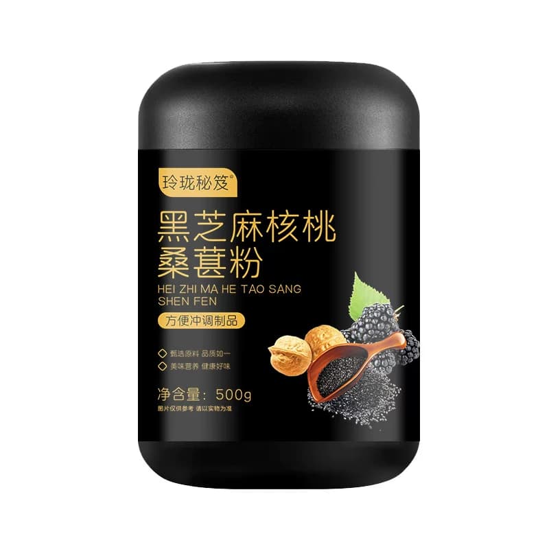 爱立维五黑芝麻糊米糊核桃搭无添加无糖婴儿幼儿童辅食营养早餐 - 缩略图5