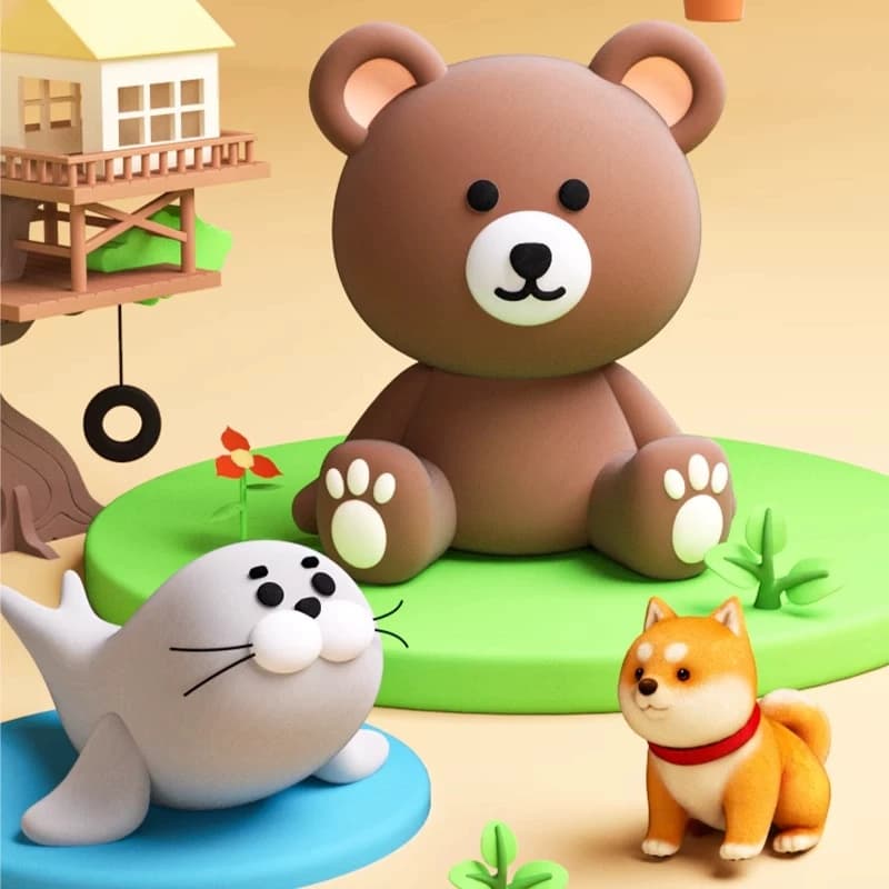 丁超轻粘土橡皮泥彩泥幼儿园专用无毒小学手工儿童太空泥礼物24色 - 缩略图5