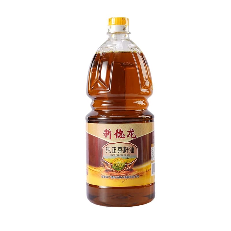 新德龙纯正菜籽油1.5L小瓶装非转基因物理压榨家用烹饪粮油食用油 - 缩略图4
