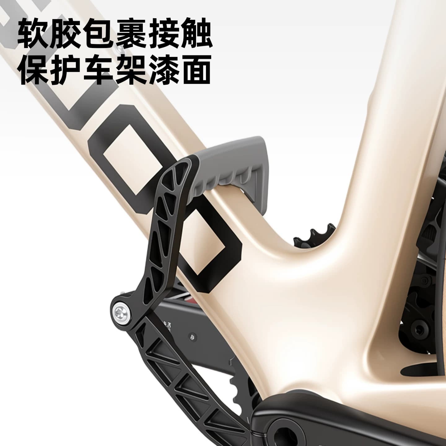 塔斯队长自行车铝合金停车架山地公路车便携可折叠固定双脚撑支架 - 缩略图3