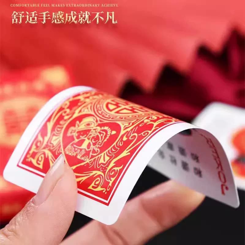 婚庆用品结婚扑克喜字纸牌婚宴娱乐婚礼回礼创意个性小礼品囍牌 - 缩略图3