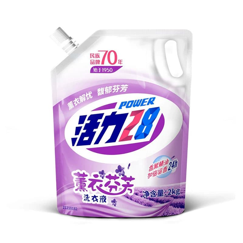 活力28洗衣液家用衣物持久留香芬芳薰衣草香型洗衣液去污去渍 - 缩略图5