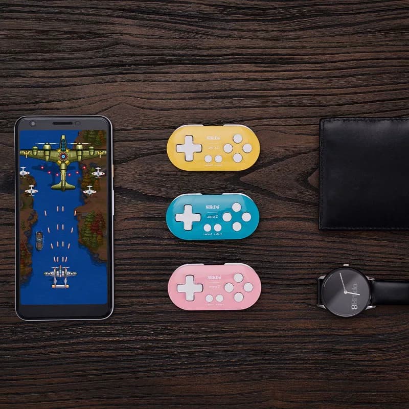8Bitdo八位堂Zero2迷你小手柄无线蓝牙安卓手机PC电脑任天堂NS Switch游戏机steam电视平板iPad画画Anki便携 - 缩略图2