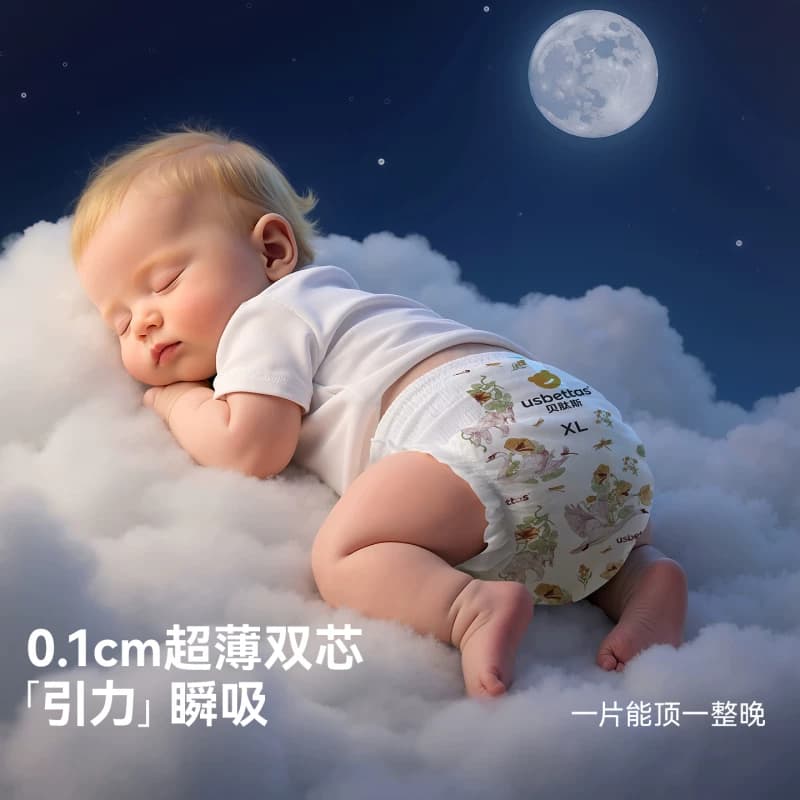 贝肽斯拉拉裤试用装纸尿裤胎脂皮大师护臀尿不湿呼吸超薄夜用优选 - 缩略图4