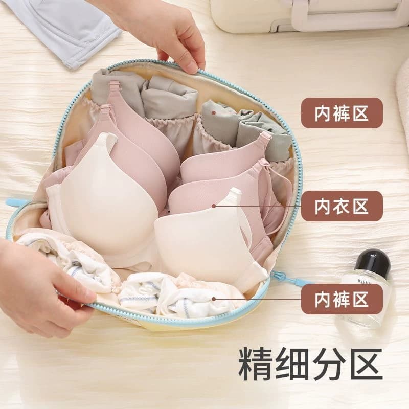 内衣收纳袋旅行收纳包便携内裤出差旅游行李箱分装整理的袋子袜子 - 缩略图5