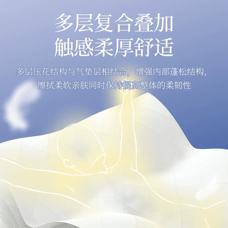 植护韧享柔厚大包抽纸家用实惠装整箱纸巾纸餐巾纸婴儿卫生纸al1 - 缩略图3