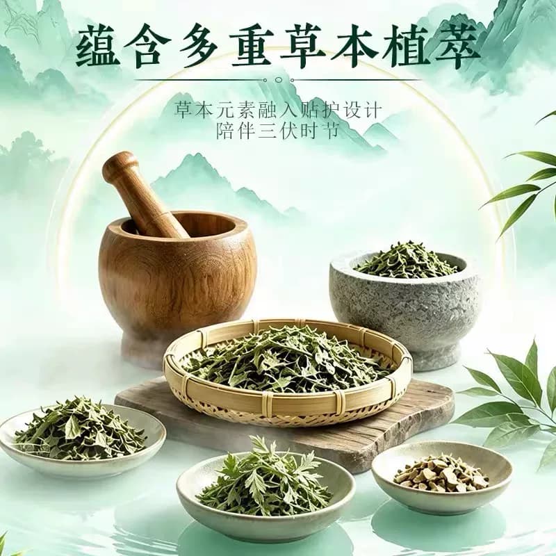 1伏暑清汗贴艾灸贴穴点贴艾草温灸贴夏季三伏贴保健贴 - 缩略图3