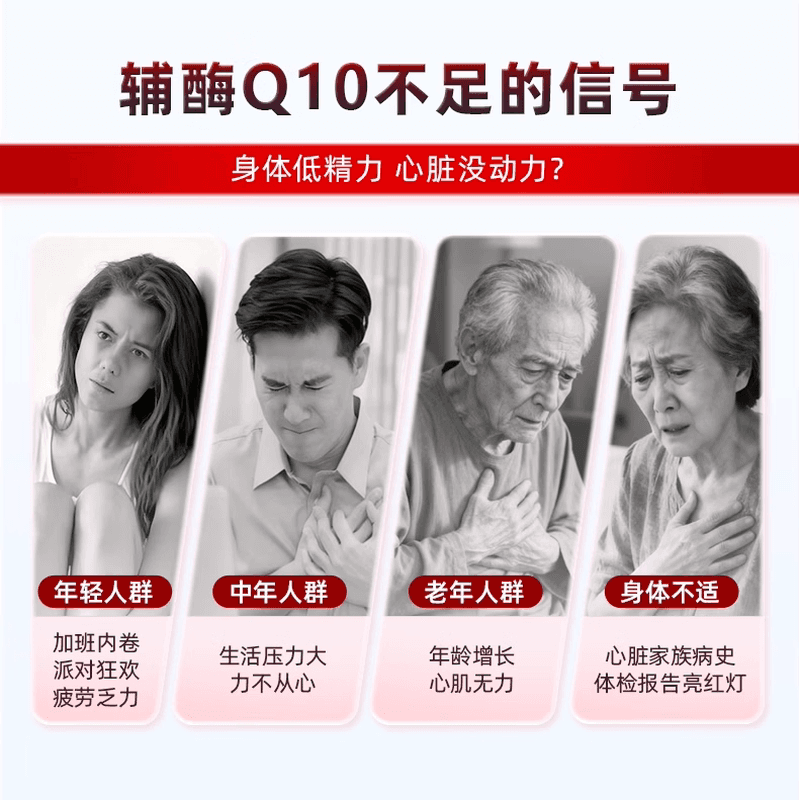 LESSON ONE国药辅酶q10胶囊高含量美国进口心脏coq10 20 - 缩略图4
