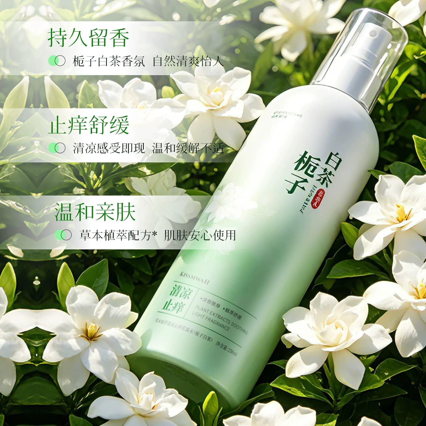 草本植萃清凉止痒花露水自然清爽户外便携防蚊虫叮咬持久留香 - 缩略图2